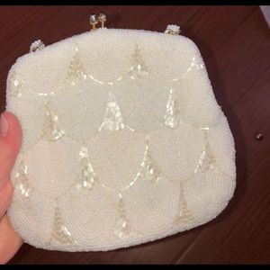 Super cute cream purse!